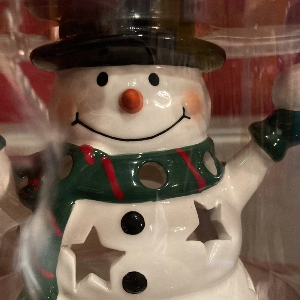Yankee Candle Snowman Luminary Set